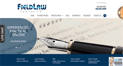 Desktop Screenshot of jfieldlaw.net